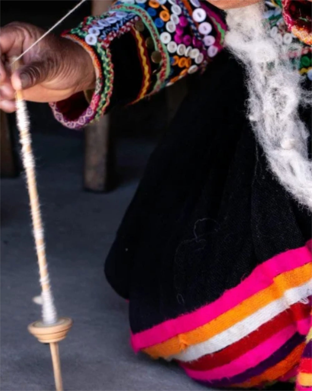 Spun to hold, not to bind